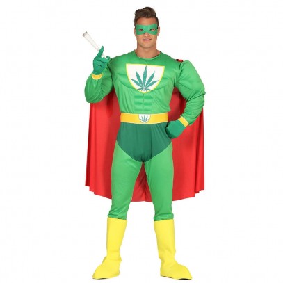 Super Marihuana Helden Kostüm