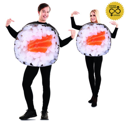 Sushi Maki Rolle Kostüm unisex