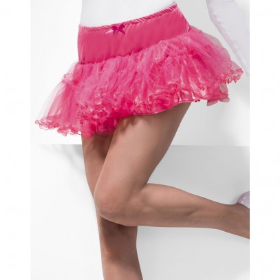 Tüll-Petticoat für Damen pink
