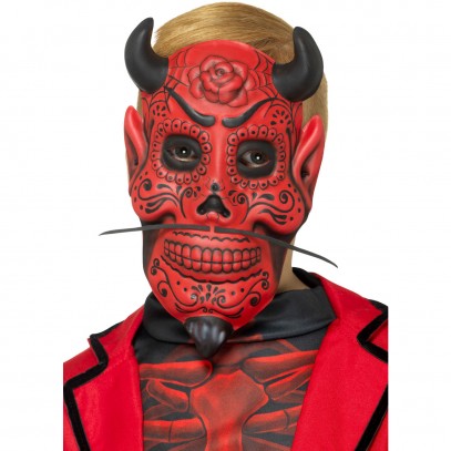 Tag der Toten Teufels Maske für Kinder