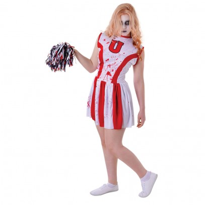 Horror Cheerleader Teenager Kostüm