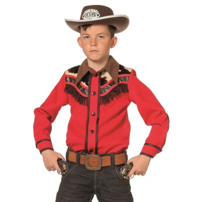 Texas Kid Cowboy Hemd für Kinder 1
