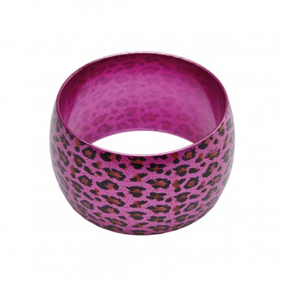 Tierisches Party Armband Pink Leo