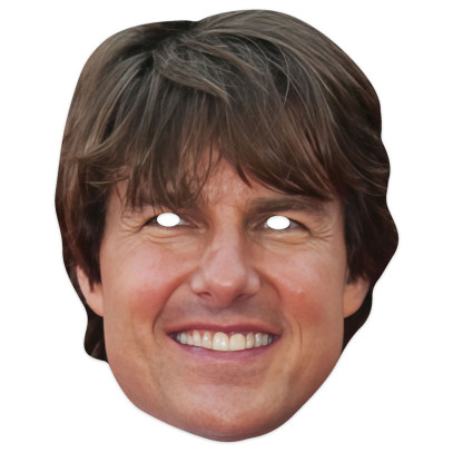Tom Cruise Pappmaske