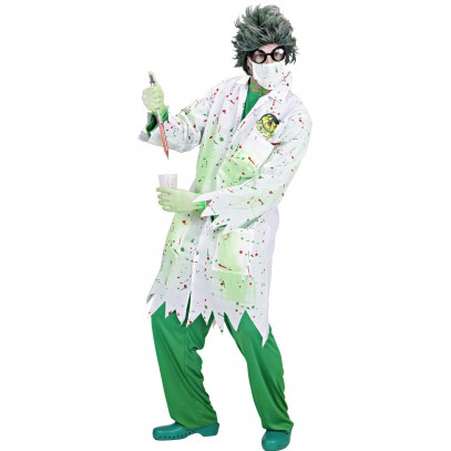 Dr. Toxic Zombie Arzt Kostüm