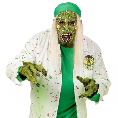 Toxic Zombie Halbmaske 1