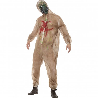 Toxisches Zombie Kostüm für Herren