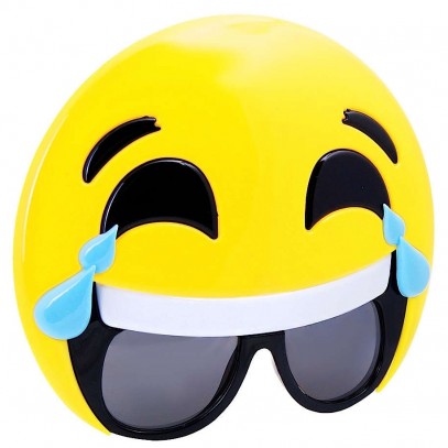 Tränen-Lachende Emoticon Brille