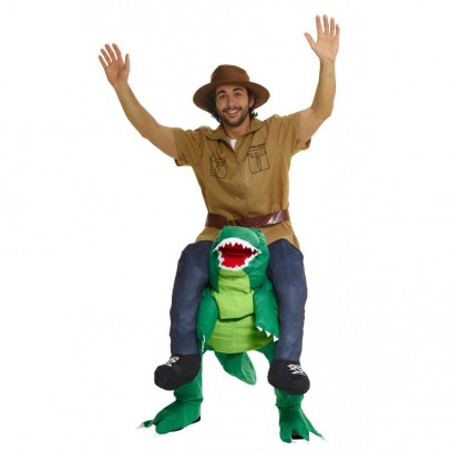 Dinosaurier Huckepack Kostüm