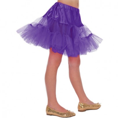 Tütü Petticoat lila für Kinder 