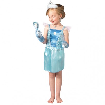 Cinderella Set mit Kostüm für Kinder 