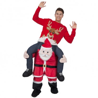 Santa Claus Huckepack Kostüm