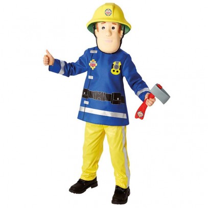Feuerwehrmann Sam Kinderkostüm Deluxe