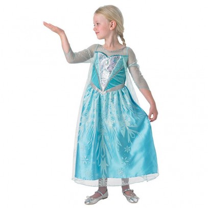 Elsa Frozen Premium Princess Kinderkostüm