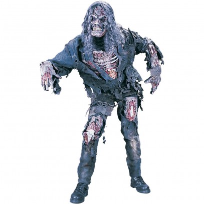 Untoter Zombie Halloween Deluxe Kostüm