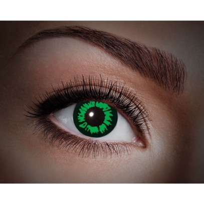 UV Kontaktlinse Animal Green 1
