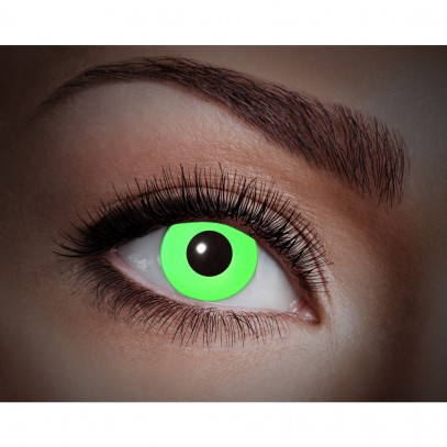 UV Kontaktlinse Green Flash 1