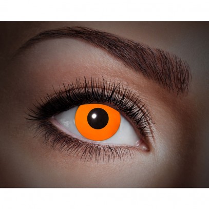 UV Kontaktlinse Orange Flash 1