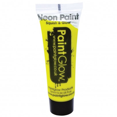 UV Neon Face & Body Paint gelb 1