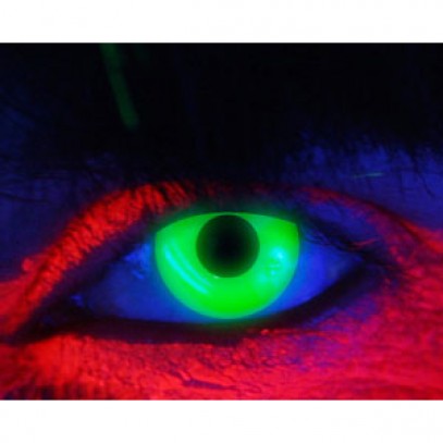 UV Kontaktlinsen grün 