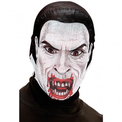 Vampir Maske aus Stoff