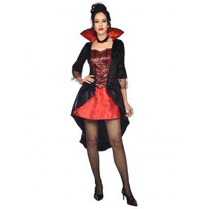 Vampir Lady Roxanne Damen Kostüm