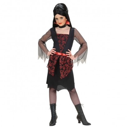 Bella Vampir Teen Kostüm schwarz-rot