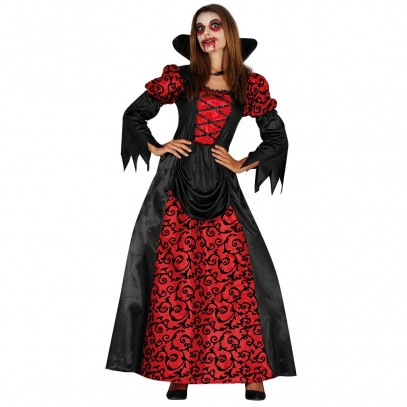 Vendetta Vampir Lady Kostüm