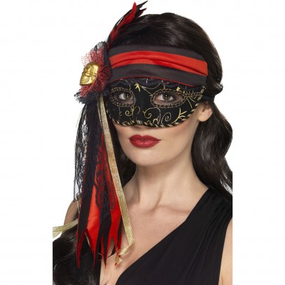 Venezia Piraten Skull Maske