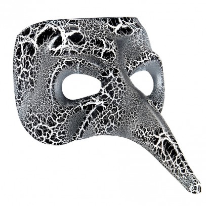 Venezianische Maske Monocromatico 1