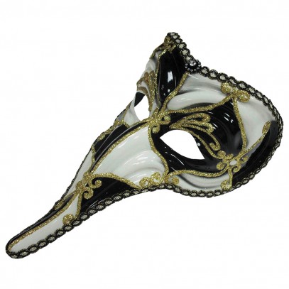Venezianische Schnabelmaske Michele