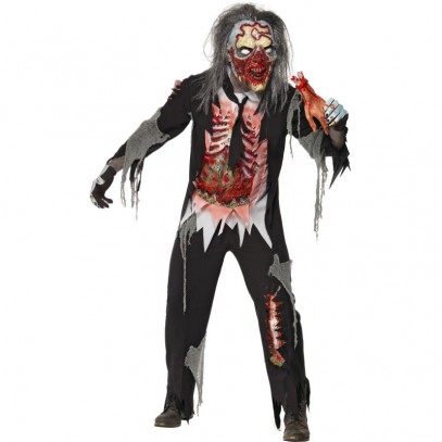 Verfaulter Horror Zombie Kostüm