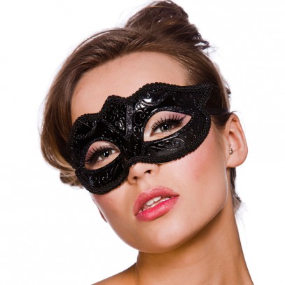 Verona Augenmaske schwarz