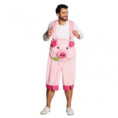 Schweine Latzhose Unisex Kostüm