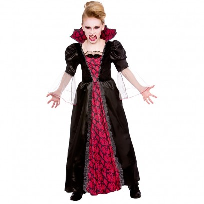 Viktorianisches Vampir Girlie Kinderkostüm