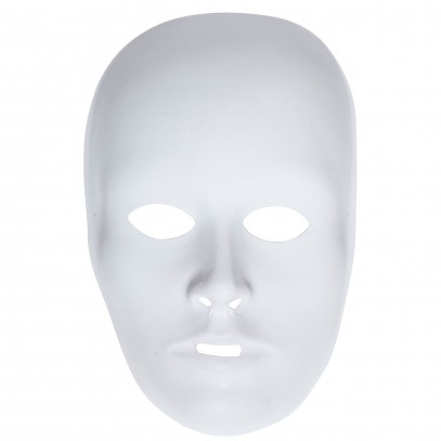 Weiße Maske bemalbar 1