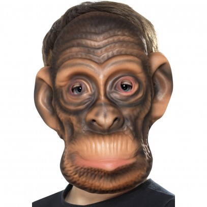 Weiche Affen Maske für Kinder