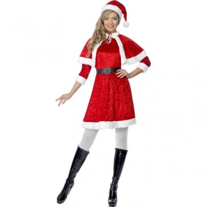 Weihnachtsfrau Holly Kostüm