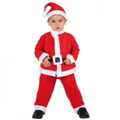 Weihnachtsmann Santa Kinderkostüm 1
