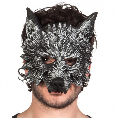 Werwolf Halb Maske aus Schaumgummi