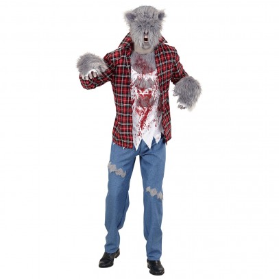 Werwolf Zombie Kostüm für Herren