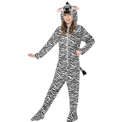 Wildlife Zebra Kostüm für Kinder