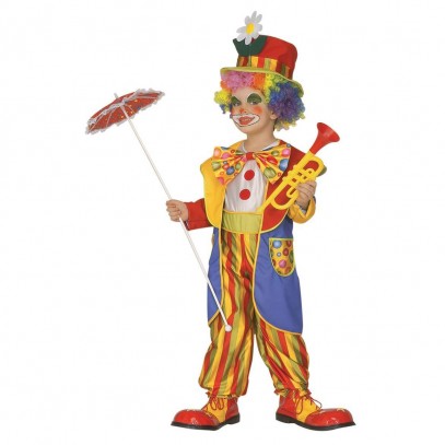 Witziges Clown Kostüm für Kinder