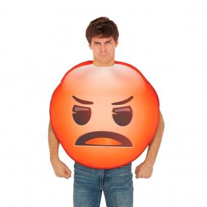 Wut Emoji Kostüm für Erwachsene