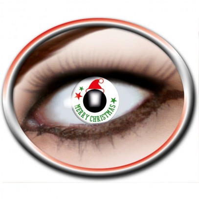 X-Mas Mütze Jahres Kontaktlinse 1