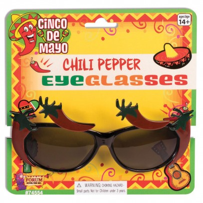 Red Hot Chili Brille