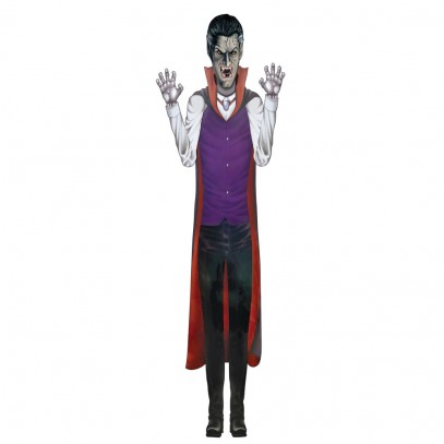 Dracula Halloween Wanddekoration