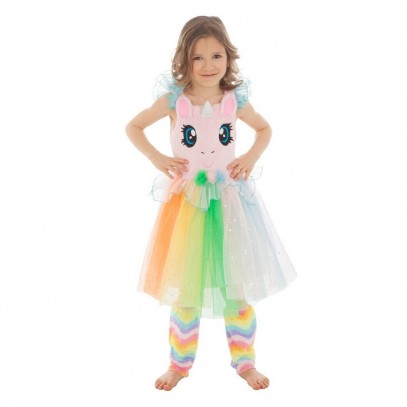 Sweet Rainbow Unicorn Kostüm für Mädchen