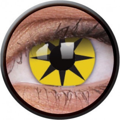 Yellow Star Kontaktlinsen gelb