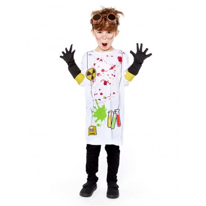Verrücktes Wissenschaftler Kostüm für Kinder